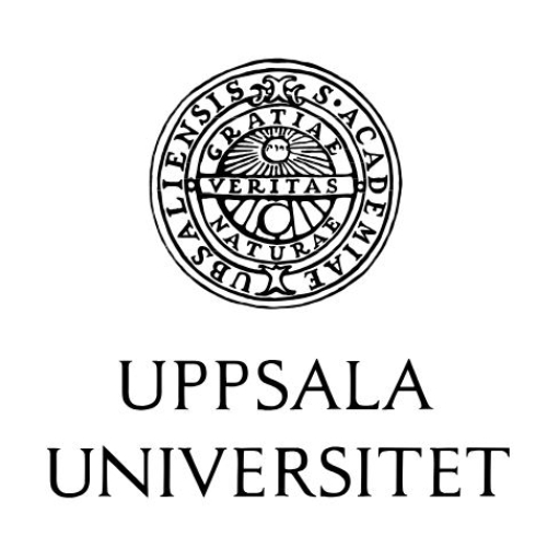 Uppsala University logo with link to the website.